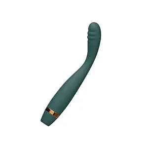 G- SPOT Slim Wand for female vibrator low sound rechargeable green color DarkDesires
