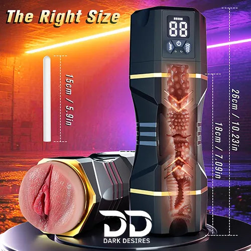 male automatic masturbator with suction and vibration in India by Darkdesires