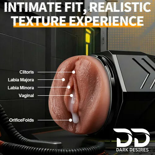 automatic masturbator for men with suction and vibration black color Buy Automatic Masturbator in India by Darkdesires