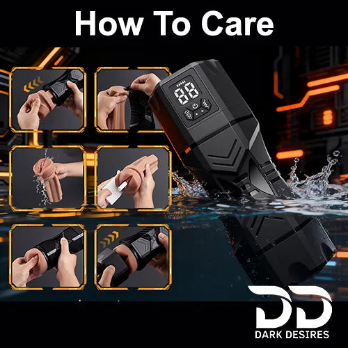 automatic masturbator for men with suction and vibration black color Buy Automatic Masturbator in India by Darkdesires