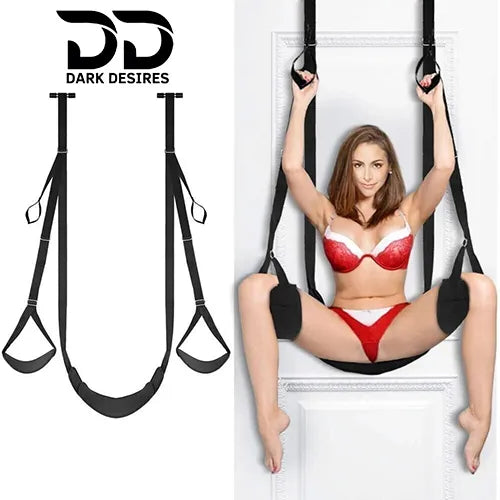 bdsm over the door adjustable bondage sex swing with seat India By Darkdesires