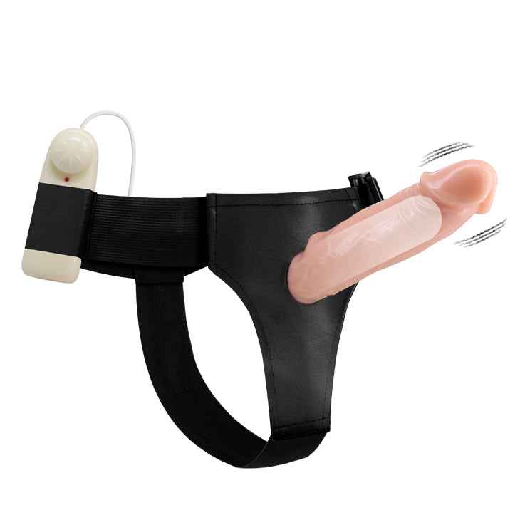 Strap On Hollow Dildo Vibrator By Bailey