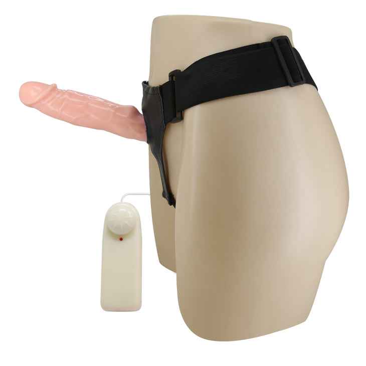 Strap On Hollow Dildo Vibrator By Bailey