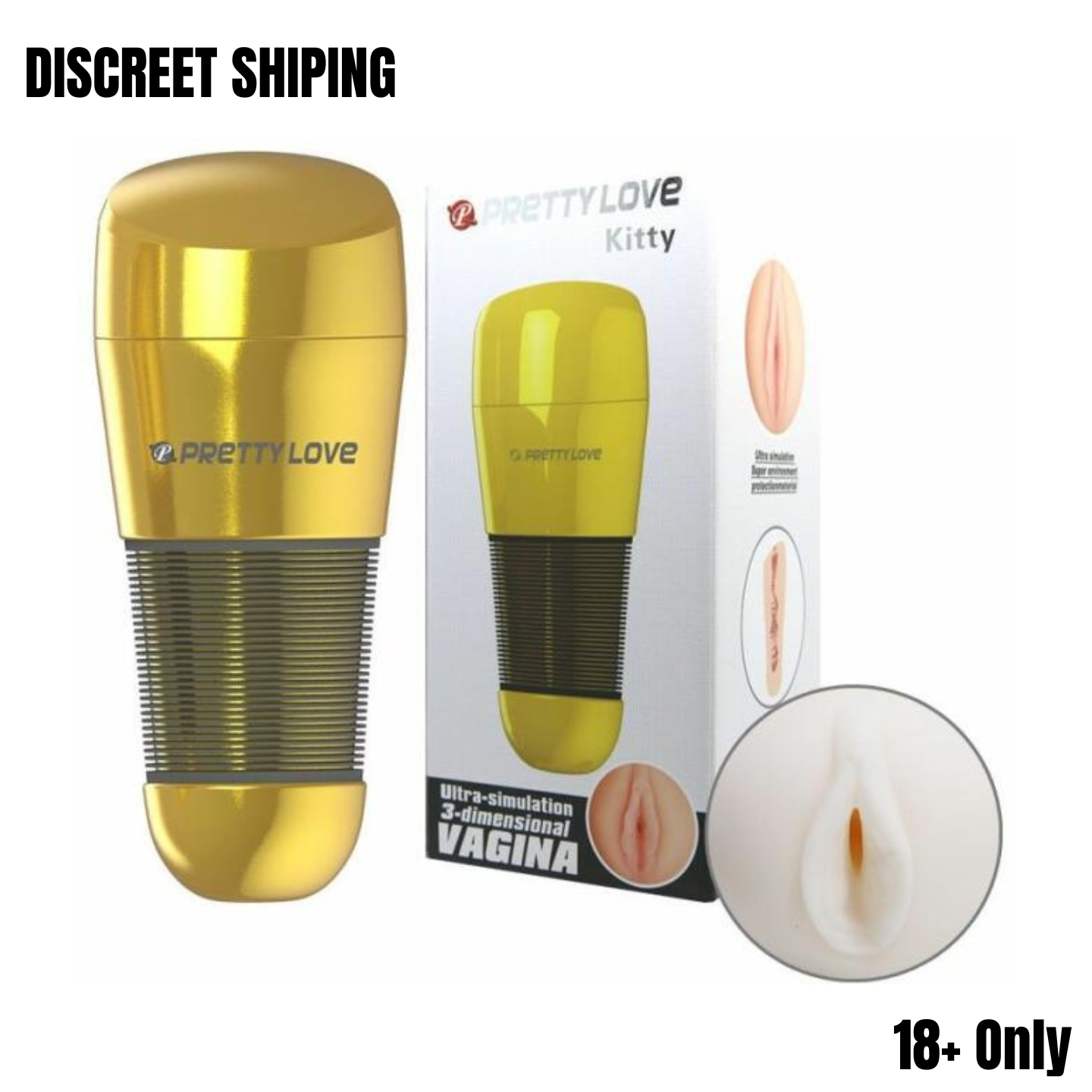 Premium Golden Masturbation Cup