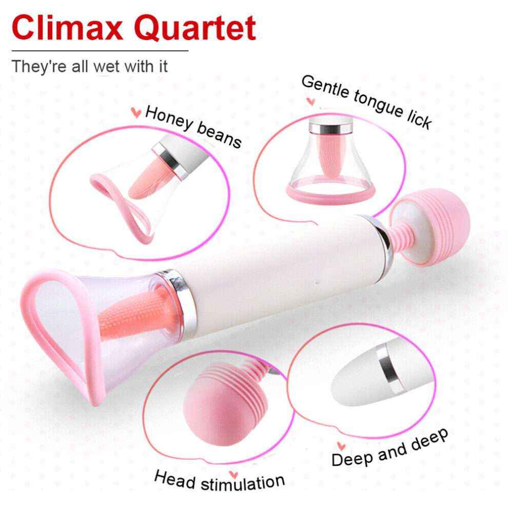 Magic Wand Electric Sucking Vibrator darkdesires