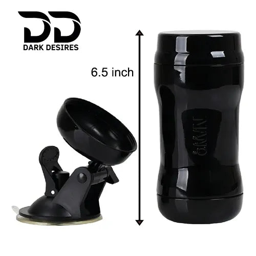 NANO Toys Suction Masturbator Cup with Stand – Hands-Free Stroker - Dark Desires