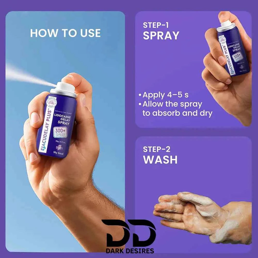 EjacuDelay Long Last Delay Spray for Men