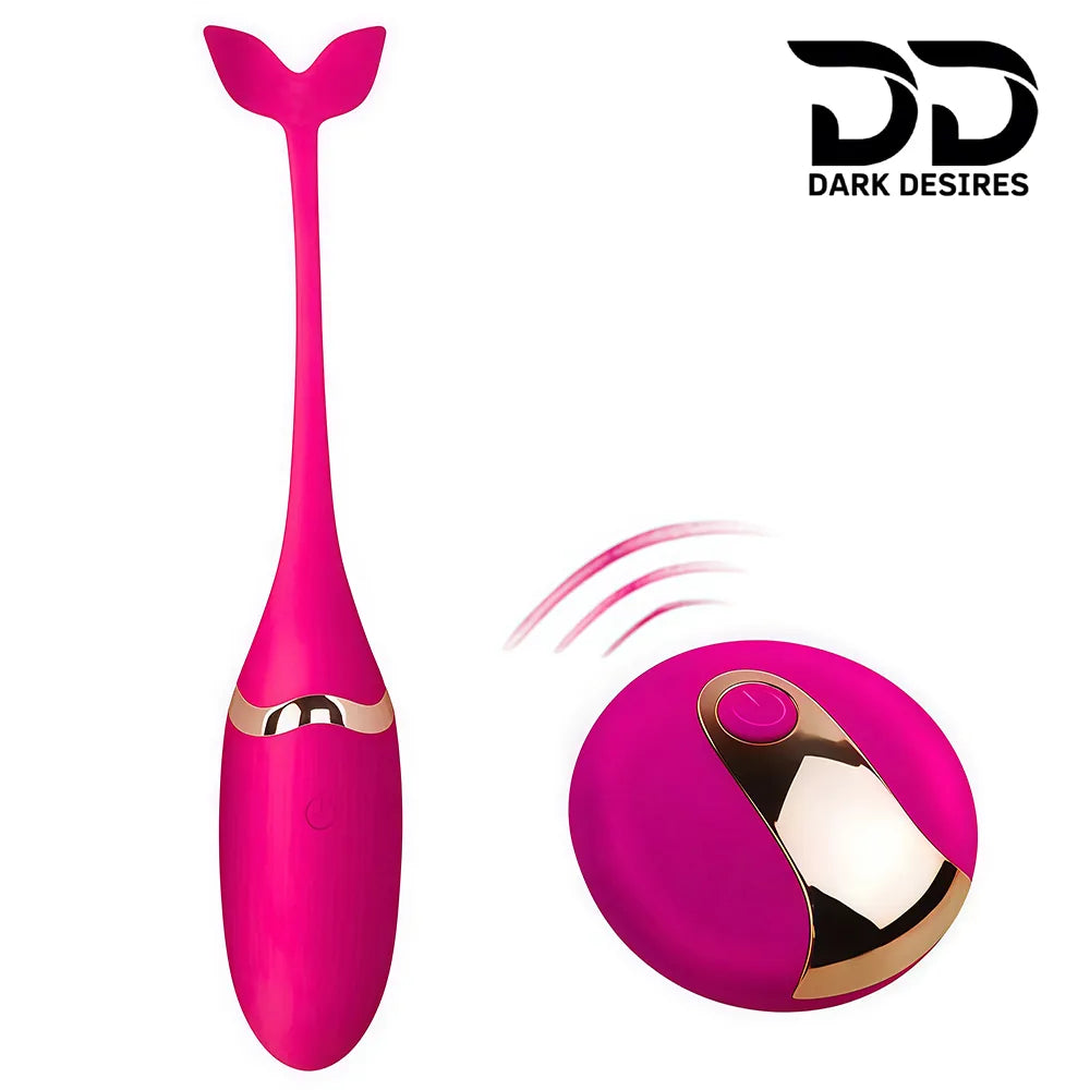 Wireless Egg Vibrator with Remote – Fish Shape Silicone Toy in India – Dark  Desires