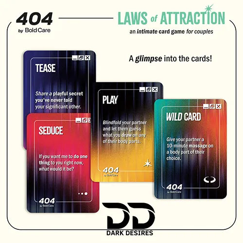 laws of attraction couples card game in India by Darkdesires