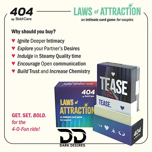 laws of attraction couples card game in India by Darkdesires