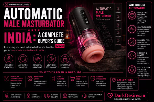 best automatic male masturbator in India? Compare features, benefits, safety tips, and top products from darkdesires