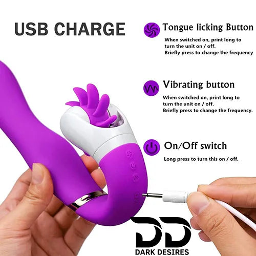 dual motor g spot clitoral 12 mode vibrator for women purple India in DarkDesires