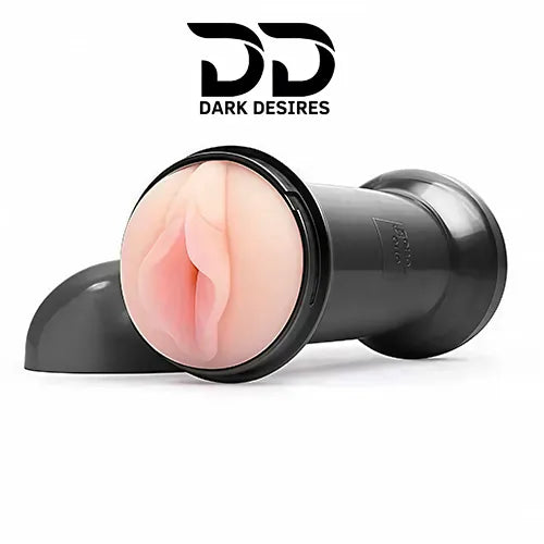 2 in 1 dual entry male masturbator cup dual side Anal & Pussy India by DarkDesires