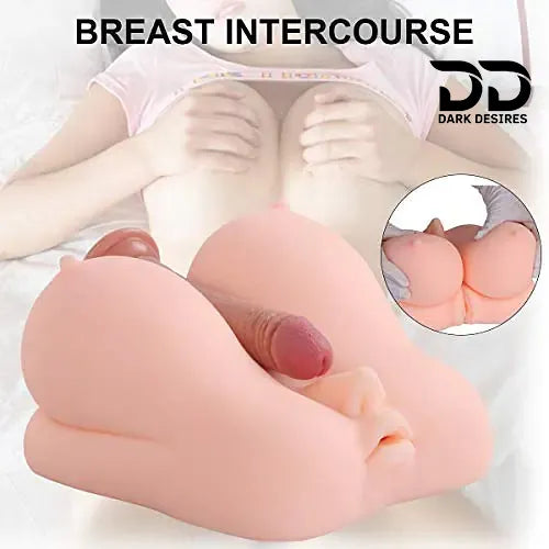 4 in 1 Silicone Mouth Breast Vagina Anal Male Masturbator Skin Tone India By DakDesires
