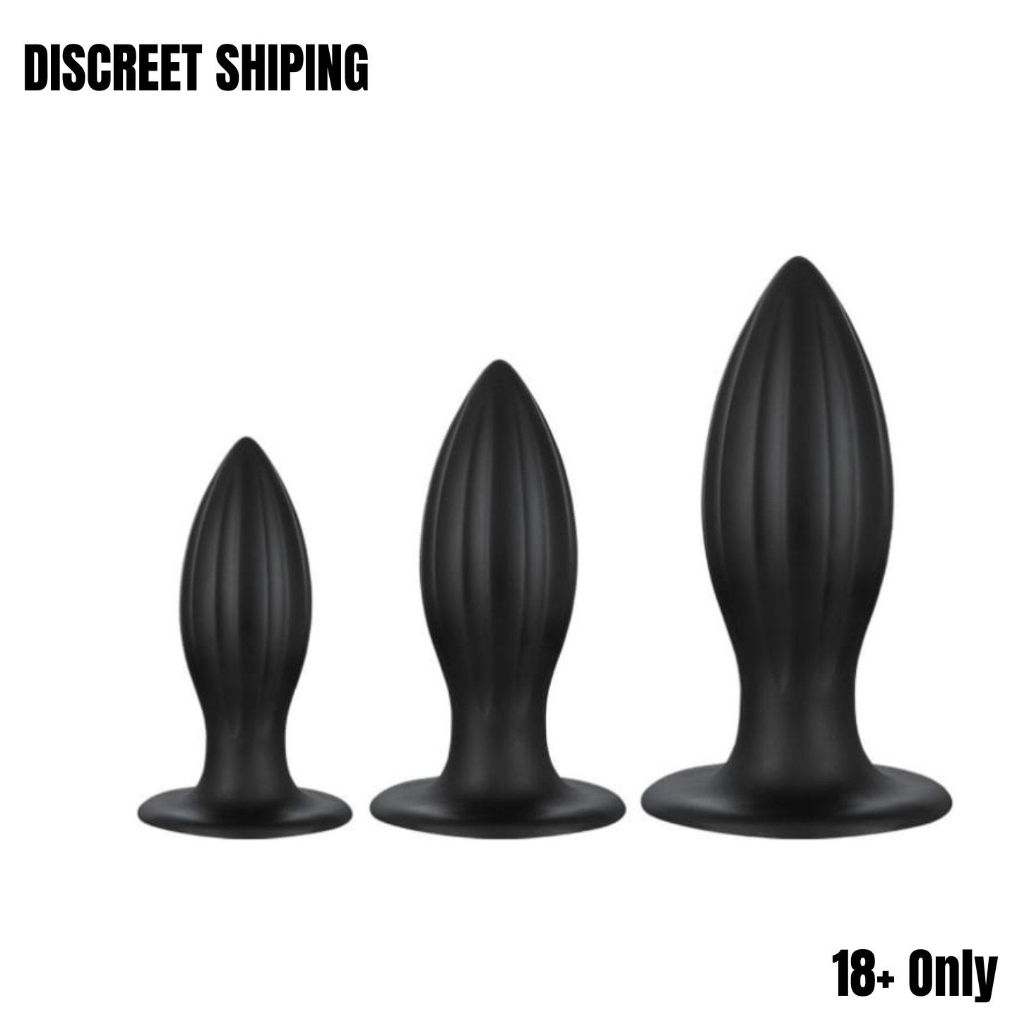 Butt plug - Set of 3