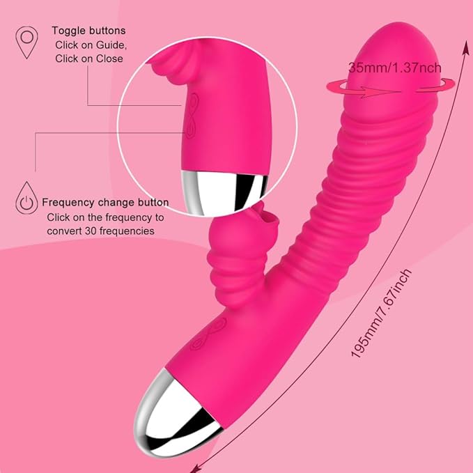 TONGUE LICKING Rabbit VIBRATOR