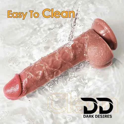 8 inch Realistic Silicone Dildo Suction Cup