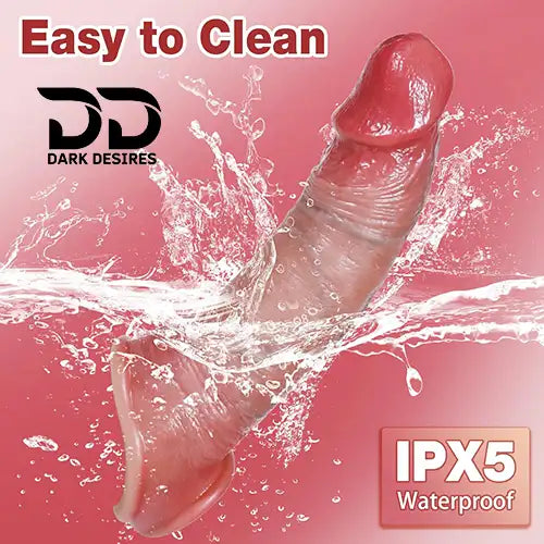  9 inch silicone penis sleeve reusable enlarger extender for men. Soft, stretchy, and comfortable for enhanced performance skin tone India By DarkDesires.in