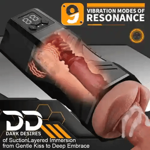 male automatic masturbator with suction and vibration in India by Darkdesires