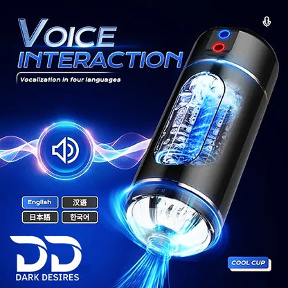Automatic Sucking Male Masturbator 10 Modes with Voice in India By DarkDesires