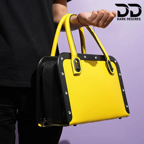 portable automatic thrusting dildo handbag design sex machine India by Darkdesires