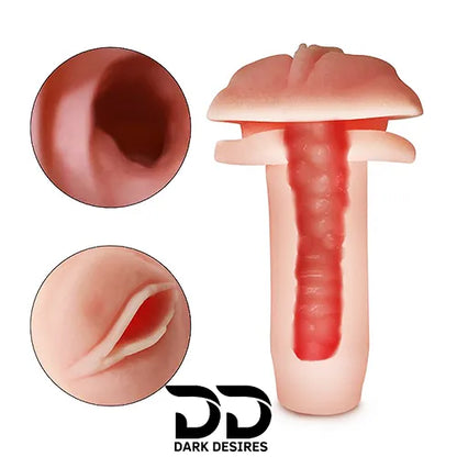 Automatic Thrusting Masturbator Cup Hands Free Stroker with Stand Black Color in India By DarkDesires