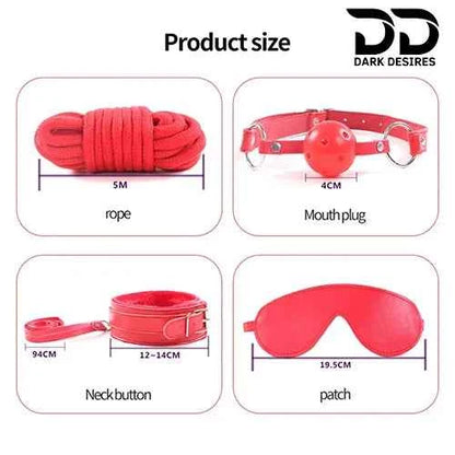 BDSM Bondage Kit – 7 Piece Restraint Set