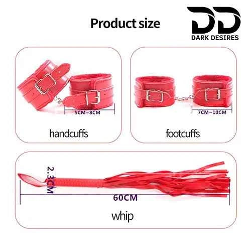 BDSM Bondage Kit – 7 Piece Restraint Set