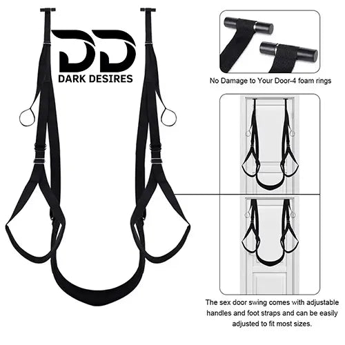 bdsm over the  door adjustable bondage sex swing with seat India By Darkdesires