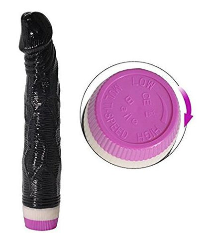 9 Inch Vibrating Dildo G Spot Clit Vibrator Stimulator - Realistic Penis - Dark Desires