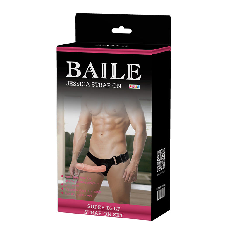 Strap On Hollow Dildo Vibrator By Bailey