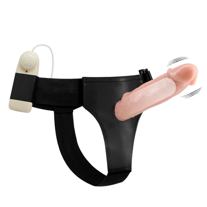 Strap On Hollow Dildo Vibrator By Bailey - Dark Desires