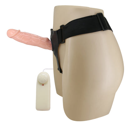 Strap On Hollow Dildo Vibrator By Bailey - Dark Desires