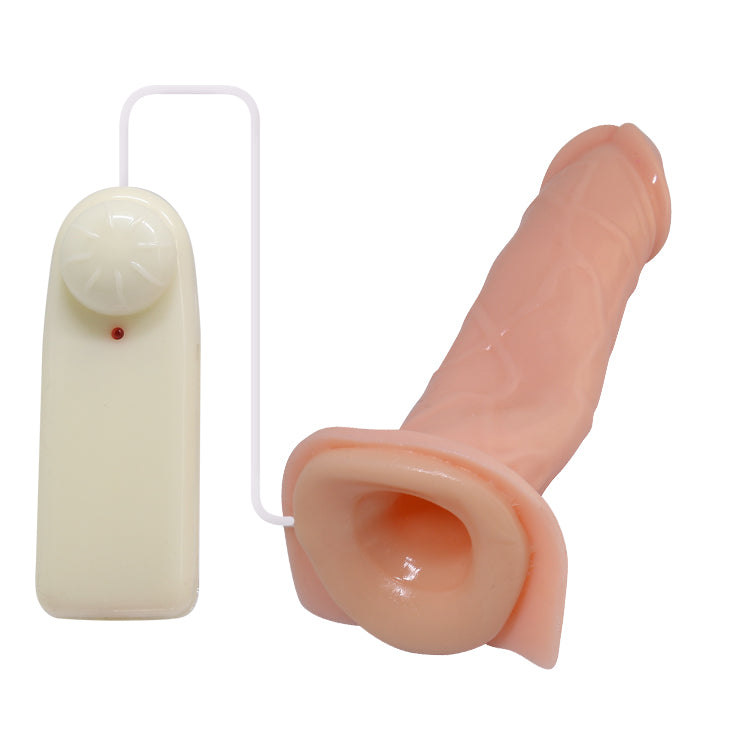 Strap On Hollow Dildo Vibrator By Bailey