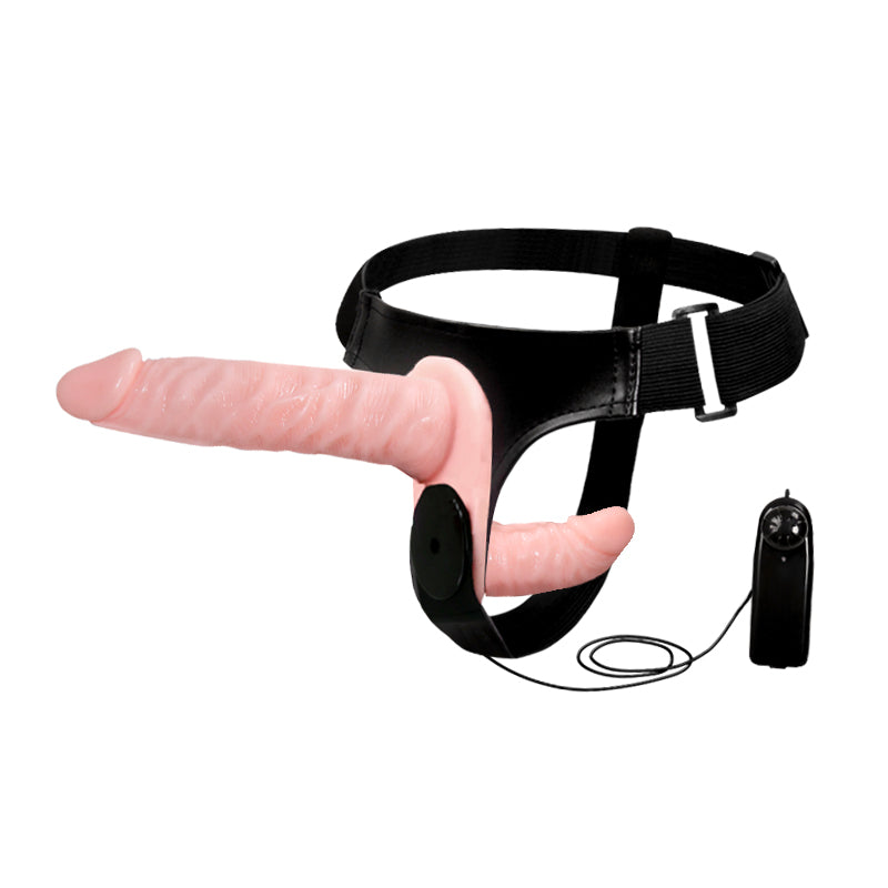 Ultra Double Head Strap On Solid Dildo