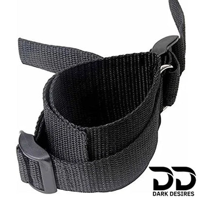 couples adjustable bed restraint bondage wrist ankle cuff set India by Darkdesires