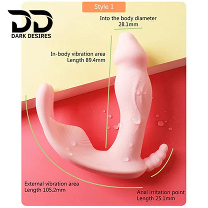 wearable remote control butterfly panty vibrator in India By Darkdesires