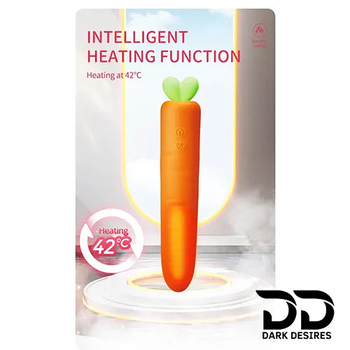 Heating Carrot Thrusting Silicone Dildo Vibrator For Women,Liquid Silicone Sex Toy Vibrator For G Spot Stimulation - Buy Carrot Dildo Vibrator thrusting Dildo Vibrator silicone Dildo Product on DarkDesires