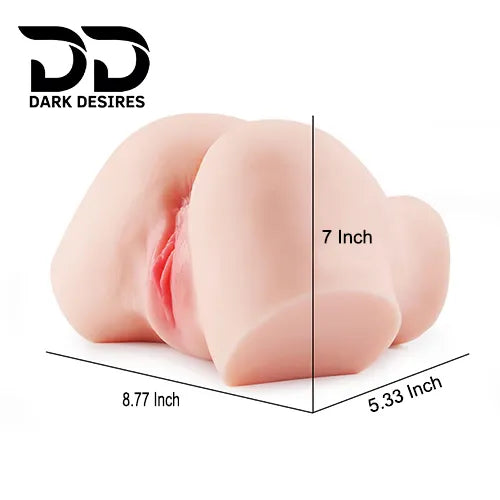 Curvy Waist Realistic Butt Half sex Doll Pussy and Anus Masturbator in India By DarkDesires