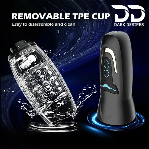 Cyclone Telescopic Rotating Sucking Automatic male Masturbator In India  by DarkDesires