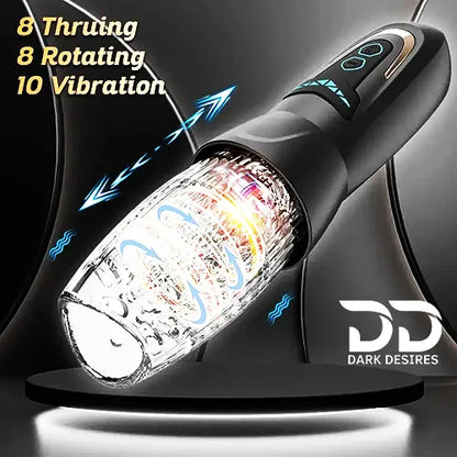 Cyclone Telescopic Rotating Sucking Automatic male Masturbator In India  by DarkDesires