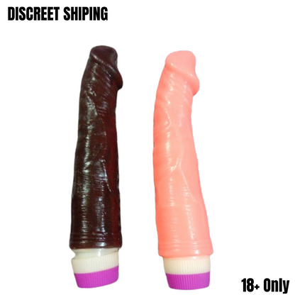 9 Inch Vibrating Dildo G Spot Clit Vibrator Stimulator - Realistic Penis - Dark Desires