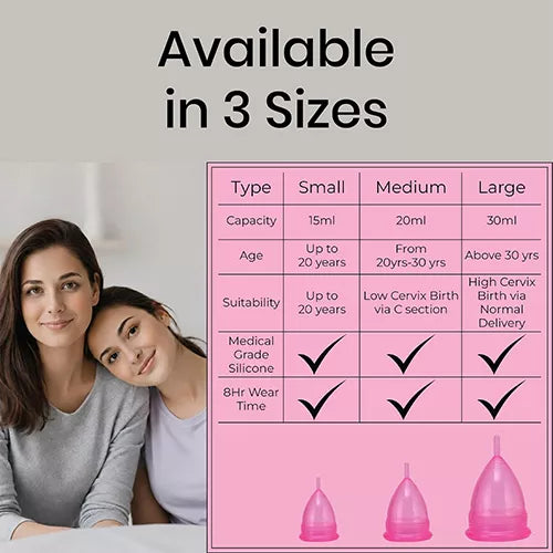 DarkDesires SoftFlow is a reusable menstrual cup made from ultra-soft, medical grade silicone. It sits low and gives you leak-proof protection for 8 to 10 hours, depending on your flow at DarkDesires