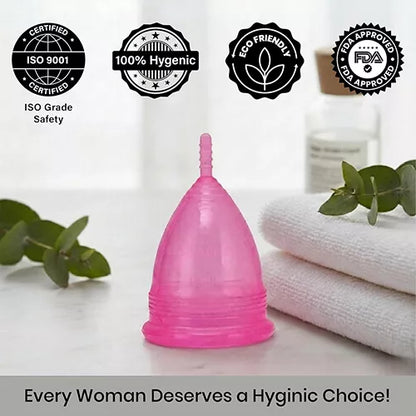 DarkDesires SoftFlow is a reusable menstrual cup made from ultra-soft, medical grade silicone. It sits low and gives you leak-proof protection for 8 to 10 hours, depending on your flow at DarkDesires