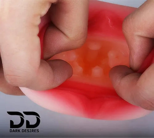 Fleshlight Pocket pussy Sucking Cup With Textured Real Vaginal Torch Shape Flesh Color India By DarkDesires