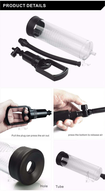 Manual Penis Enlargement Pump - Dark Desires