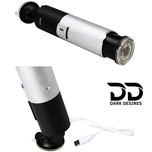 Leten X-9 Retractable Automatic  Telescopic Thrusting Masturbator with Stand In India By DarkDesires