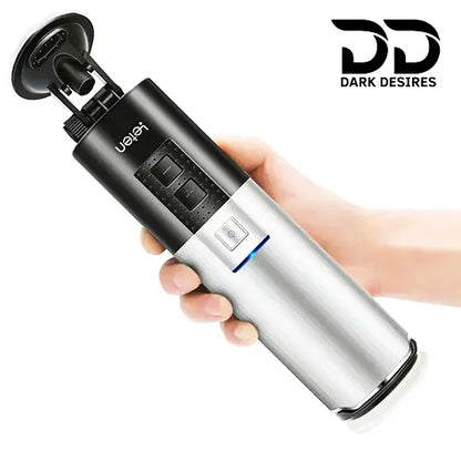 Leten X-9 Retractable Automatic  Telescopic Thrusting Masturbator with Stand In India By DarkDesires