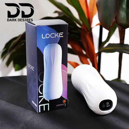 Locke Automatic Masturbator Cup Vibrating Stroker Cup Rechargeable Masturbator in india by DarkDesires