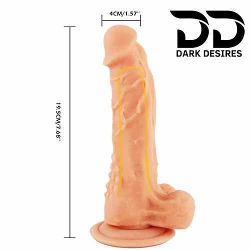 Mars Soft Realistic Hollow Strap-On Dildo Wearable Belt Sleeve Flesh Tone India By DarkDesires